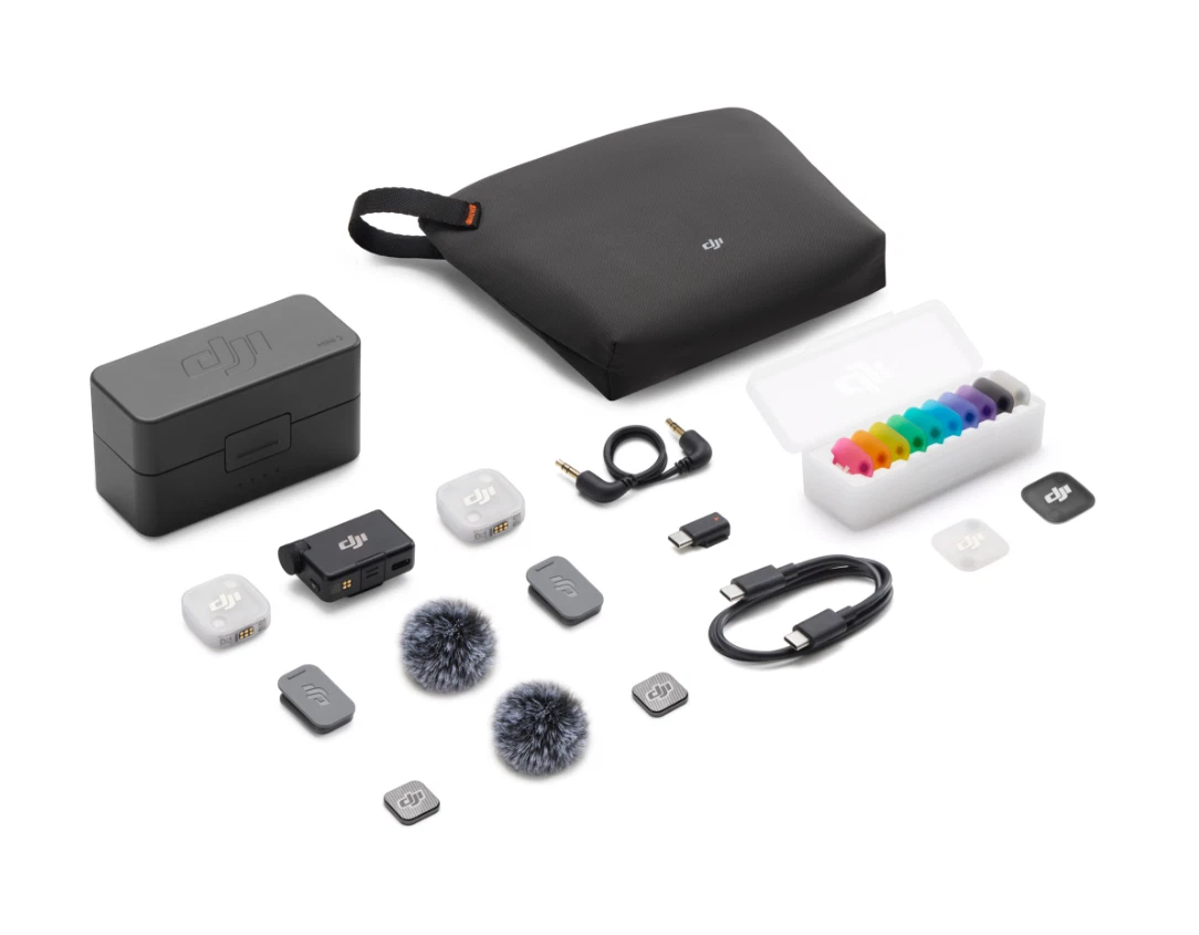 DJI Mic Mini 2 ( 2TX+1RX+Charging Case)