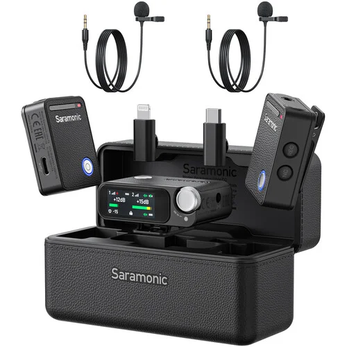 Saramonic Ultra 03 (RX9+TX9+TX9+2x Lavalier Mikrofon)